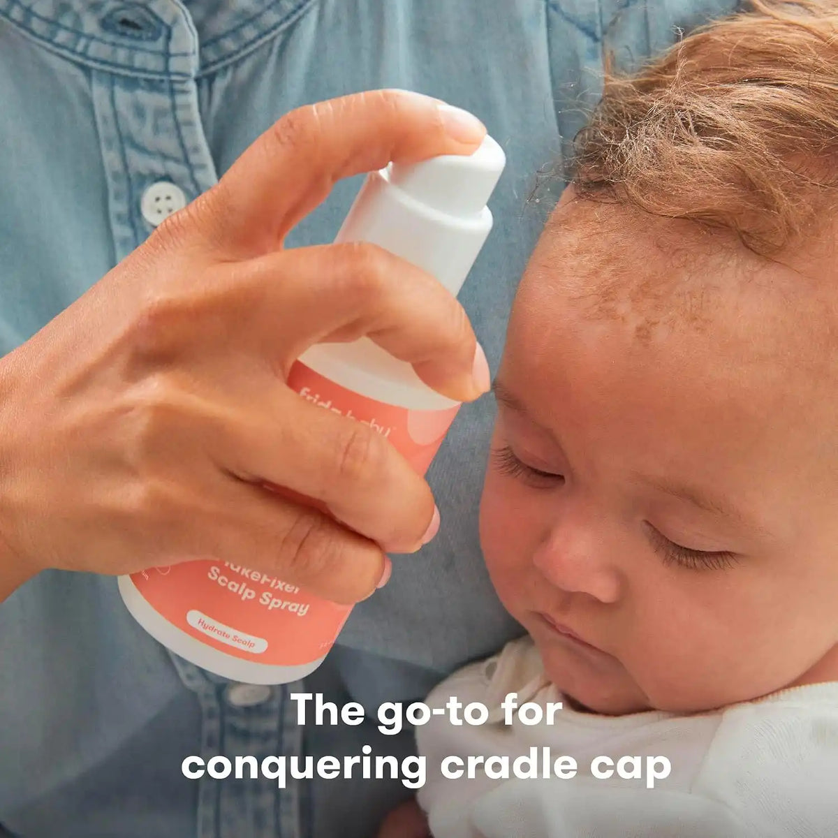 Frida Baby Cradle Cap Treatment Kit, Shampoo + Flake Fixer Scalp Spray