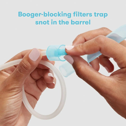 Frida NoseFrida SnotSucker Nasal Aspirator for Baby, 4 Hygiene Filters