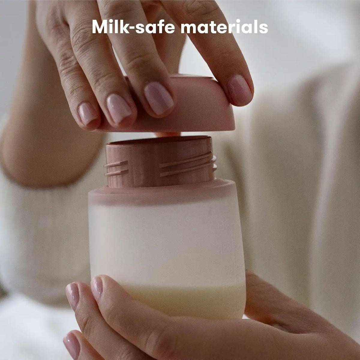 Frida Mom 2-in-1 Manual + Silicone Suction Breast Pump, 27mm Flange, Soft