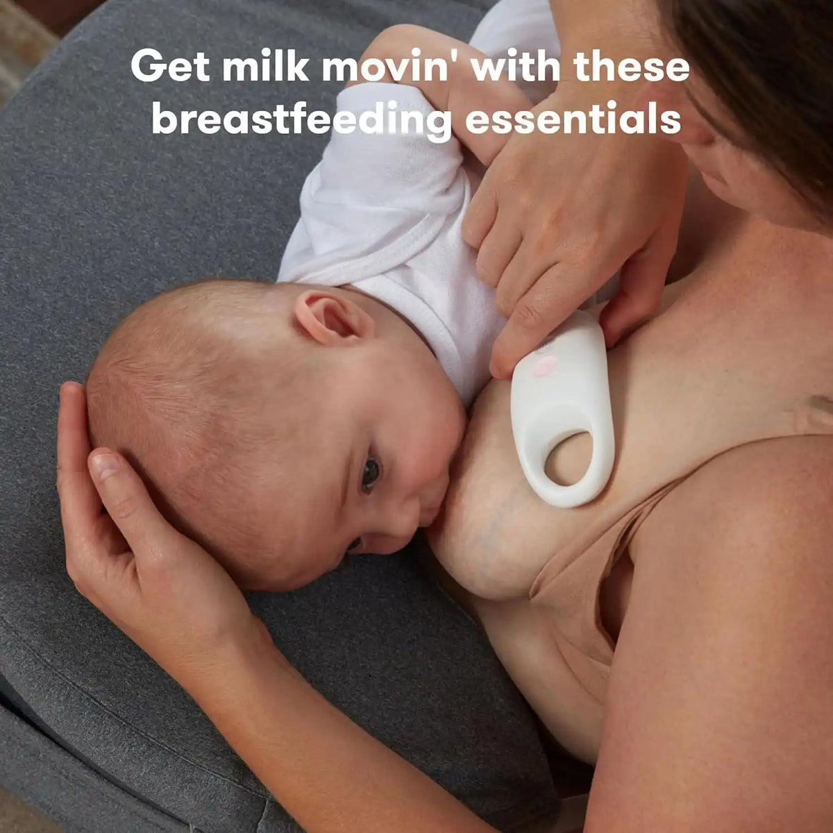 Frida Mom 9pc Breastfeeding Essentials Kit, Milk Flow, Postpartum Gift Set