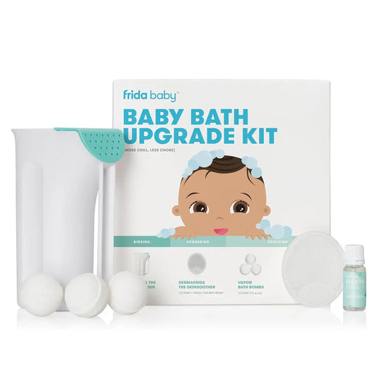 Frida Bath Upgrade Kit for Infant and Toddler, Oil Vapor Drops White