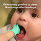 Frida First Finger Toothbrush with Storage Case, Quick Clean, 1pk