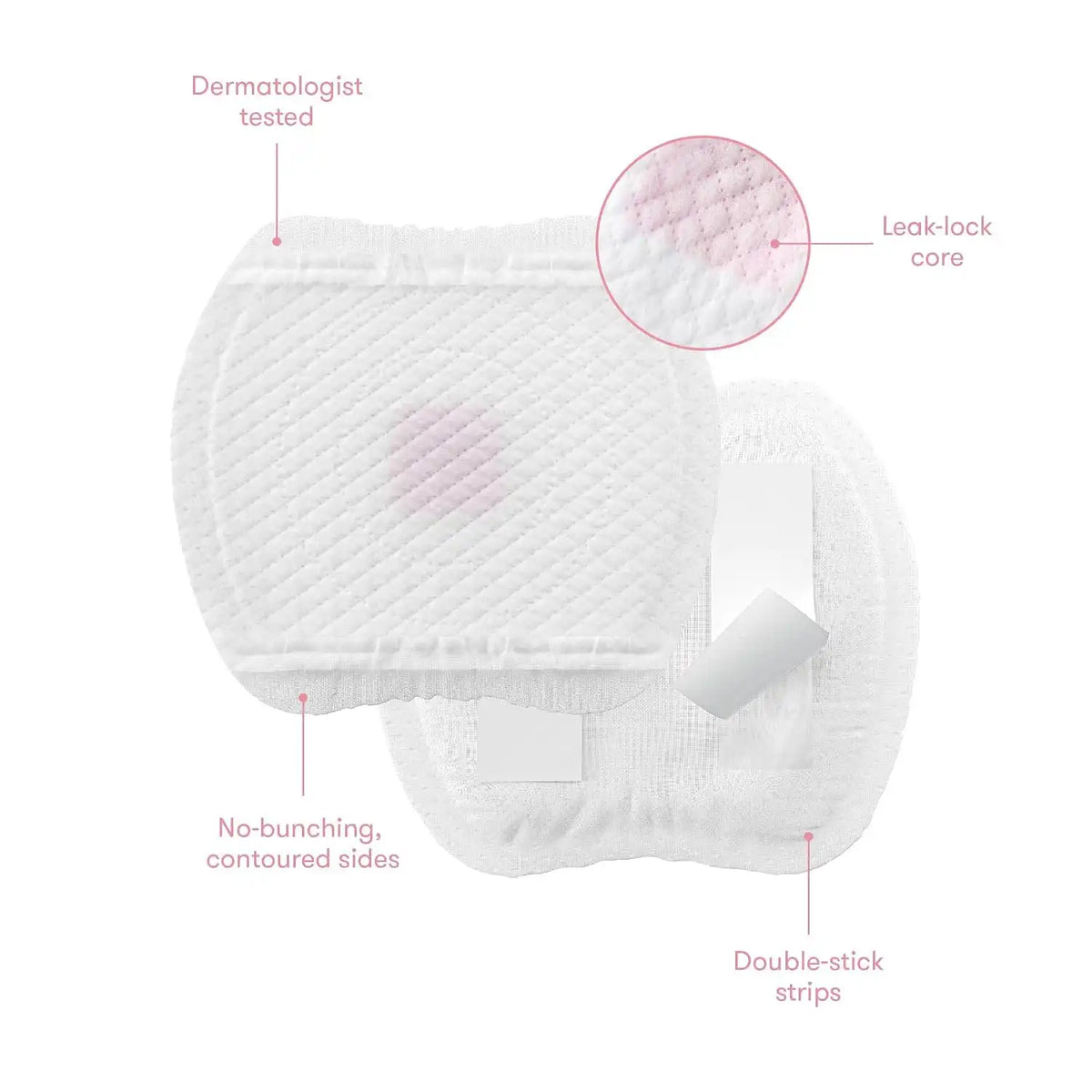 Frida Disposable Nursing Pads, Ultra Absorbency, Soft Texture, 60ct