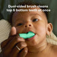 Frida First Finger Toothbrush with Storage Case, Quick Clean, 1pk