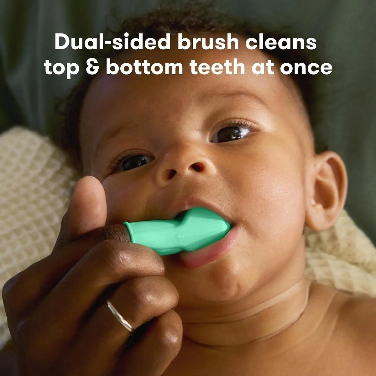 Frida First Finger Toothbrush with Storage Case, Quick Clean, 1pk