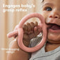 Frida Get-A-Grip Silicone Teether for Pain Relief, Up to 18Mons, Pink