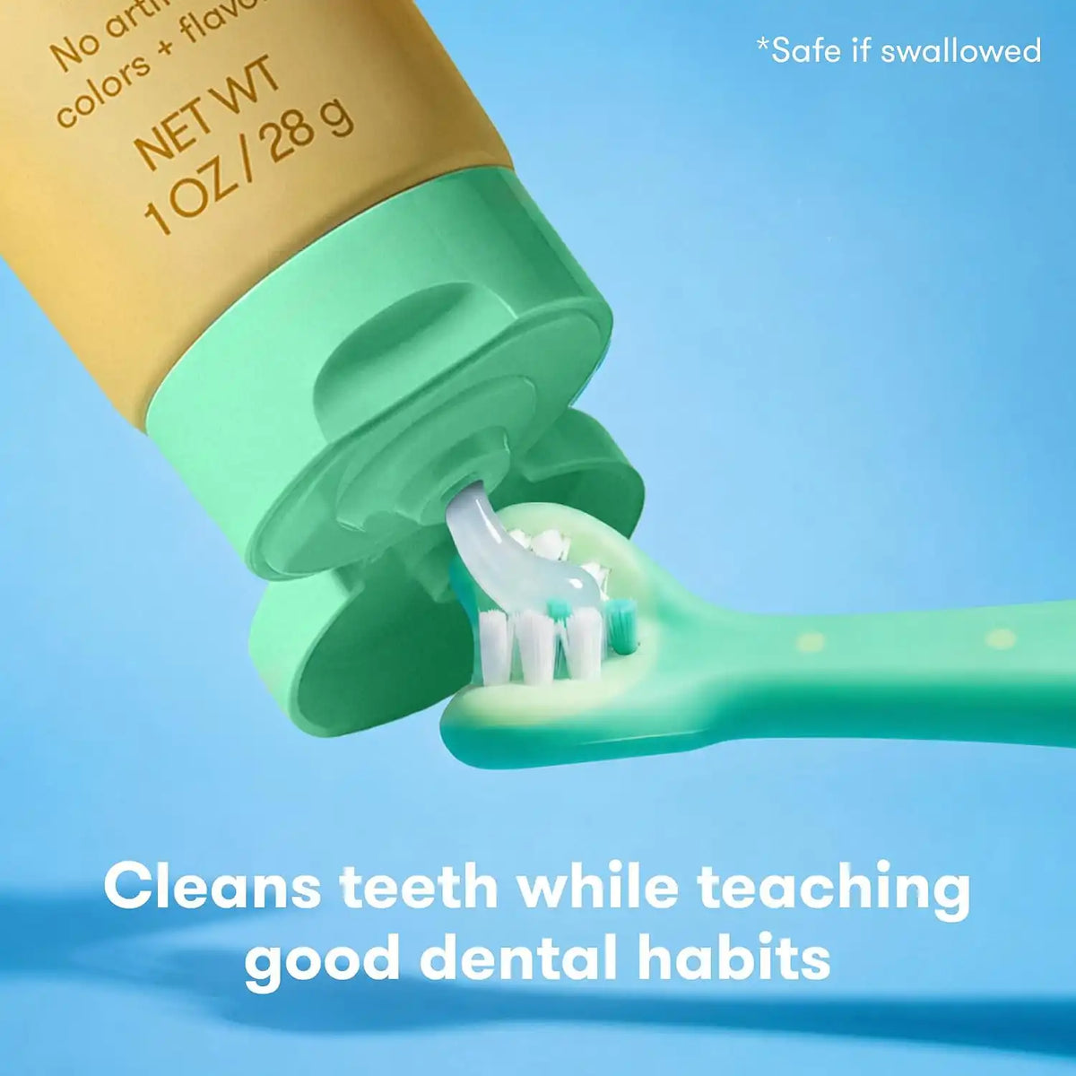 Frida Fluoride-Free Toothpaste for Babies + Toddlers, Banana, 1 oz