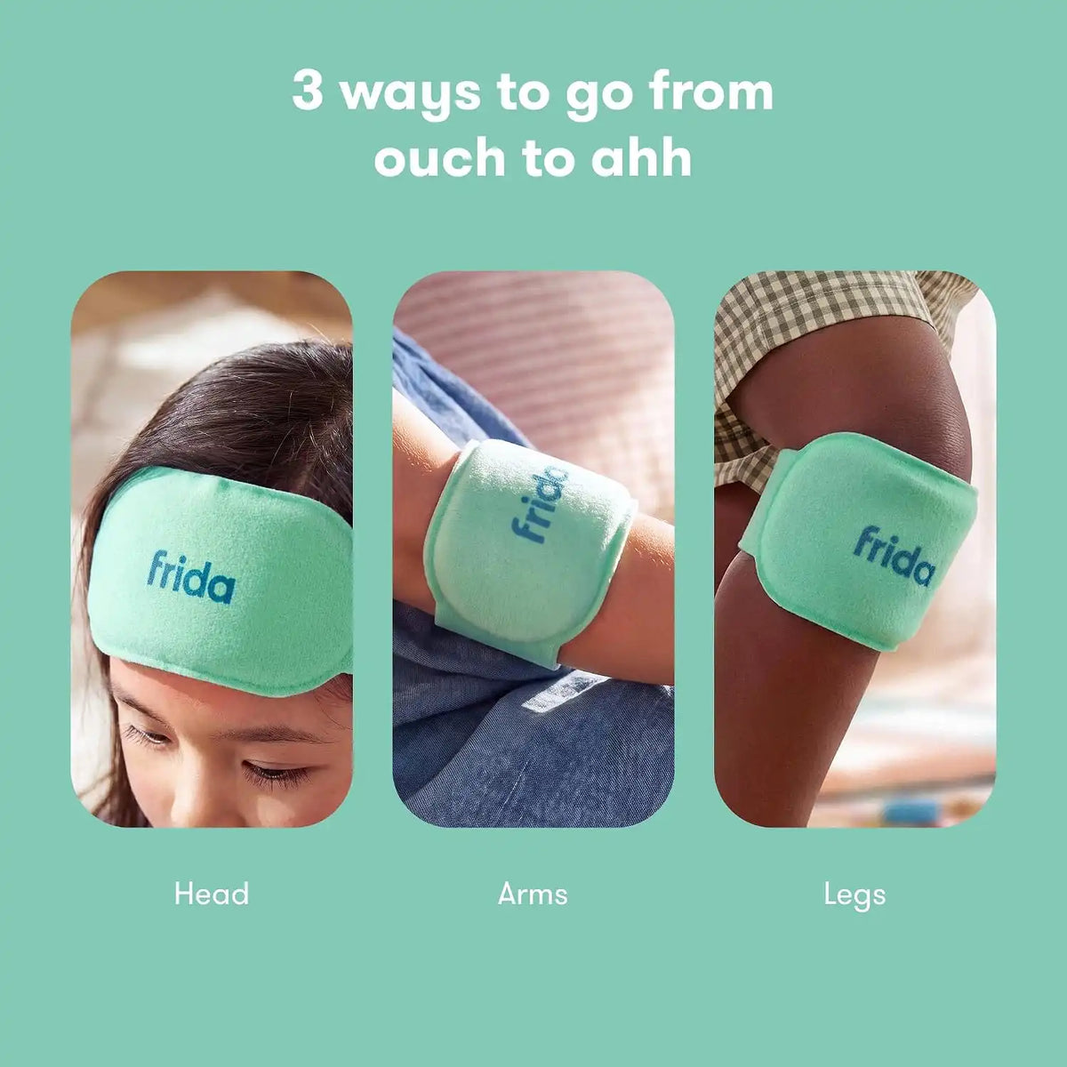 Frida Hands-Free Ice Pack, Adjustable Wearable Cold Pack, 18+ Months
