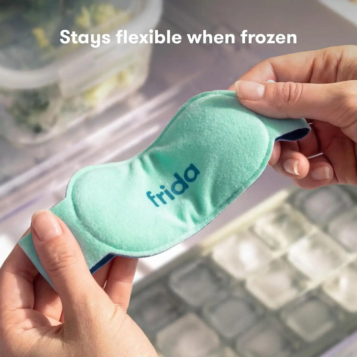 Frida Hands-Free Ice Pack, Adjustable Wearable Cold Pack, 18+ Months
